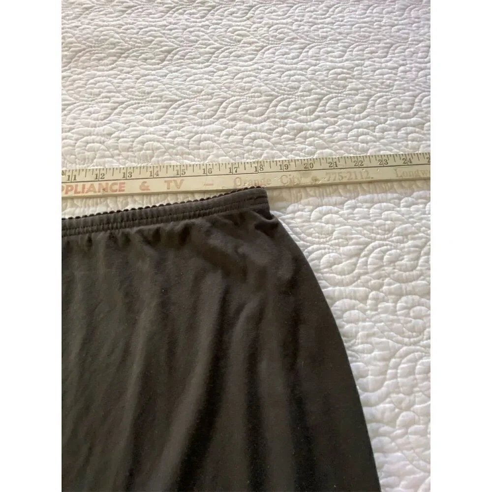 J. Jill Stretch Charcoal Gray Pencil Skirt Knee Length Casual Size XL Petite